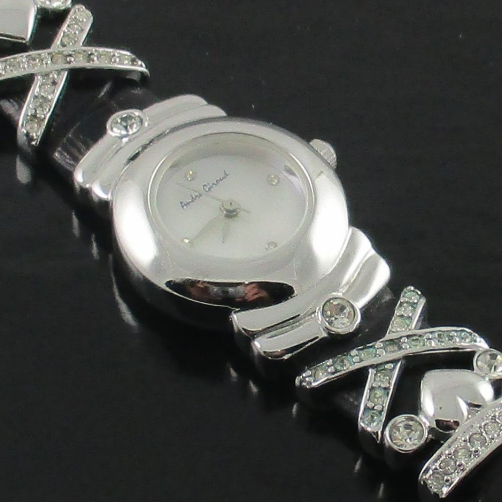 Andre' Giroud Geometric Gemstone Watch - Picture 5 of 5